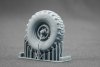 ScaleX WM 35023S Unimog 404 11.0R20 X Sagged v2 Sagged wheel set (for AK-Interactive, ICM, Revell) 1/35